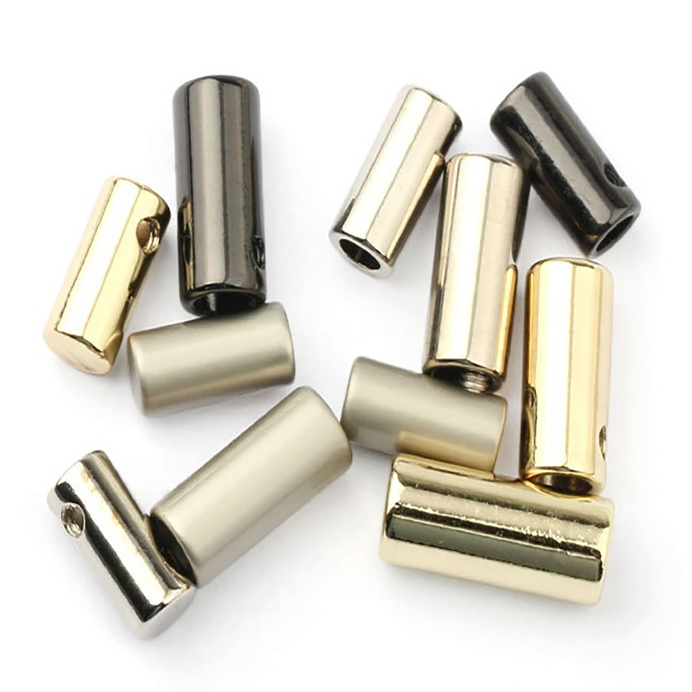 Factory Price Fashion Metal Fastener Slider Toggles Cord End Customized Color And Logo For Garment Apparel Accessories