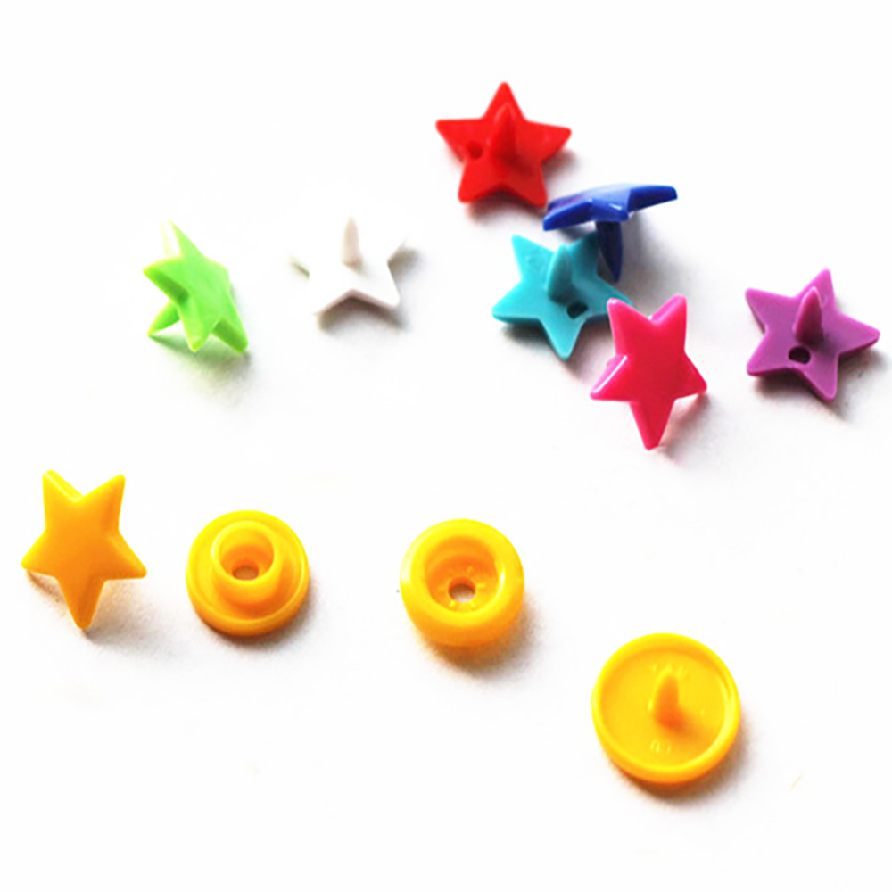 QLQ Best Price Plastic Round Press Stud Fasteners Snap Button Customized Design For Children's Clothing Umbrellas Stationery
