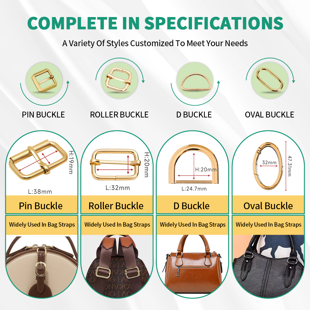 Metal bag accessories decoration parts for bag making hardware