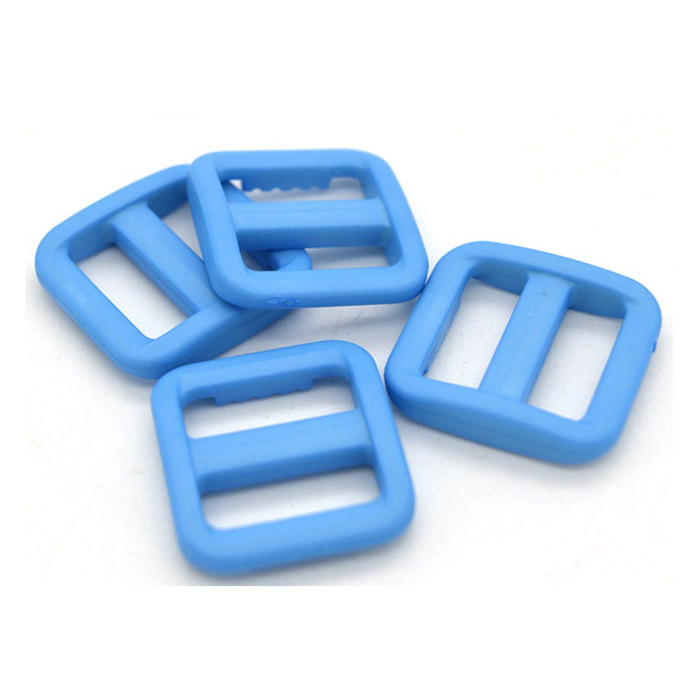 Hot Selling Metal & Plastic Adjustable Tri-glide Buckle Customizable Design For Hiking Bag Straps Hardware Accessories