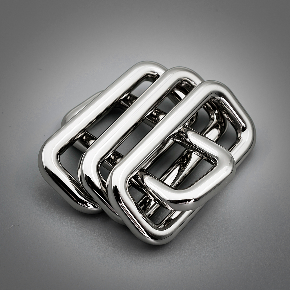 Hot Selling High Quality Customized Color and Design Metal Square Buckle for Garment and Bags