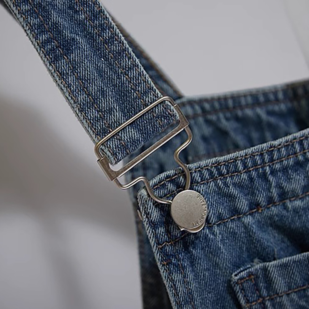 QLQ Factory Price Customized Color And Logo Metal Adjusting Suspender Buckle For Denim Strappy Pants Dress Underwear