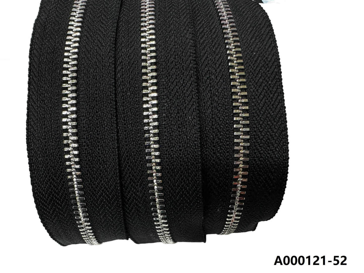 Customized 5# 8# 10# Metal Zippers Long Chain For Clothing Jeans Bags Plating Coil Nickel Brass Durable High Quality Zips Rolls