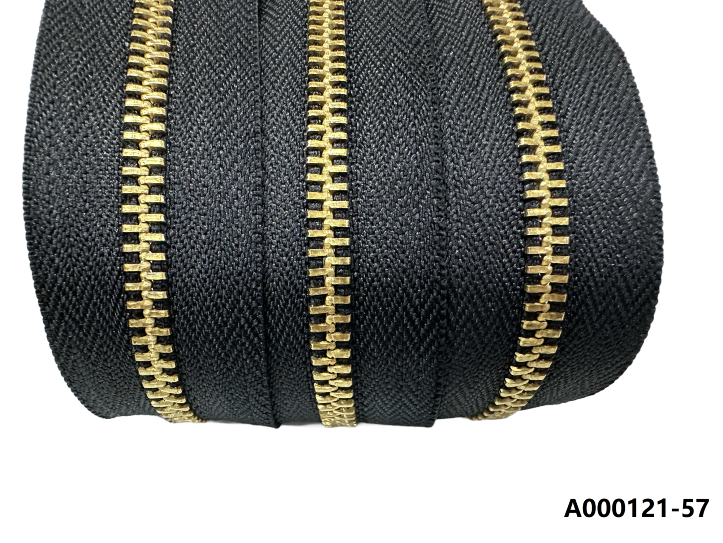 Customized 5# 8# 10# Metal Zippers Long Chain For Clothing Jeans Bags Plating Coil Nickel Brass Durable High Quality Zips Rolls