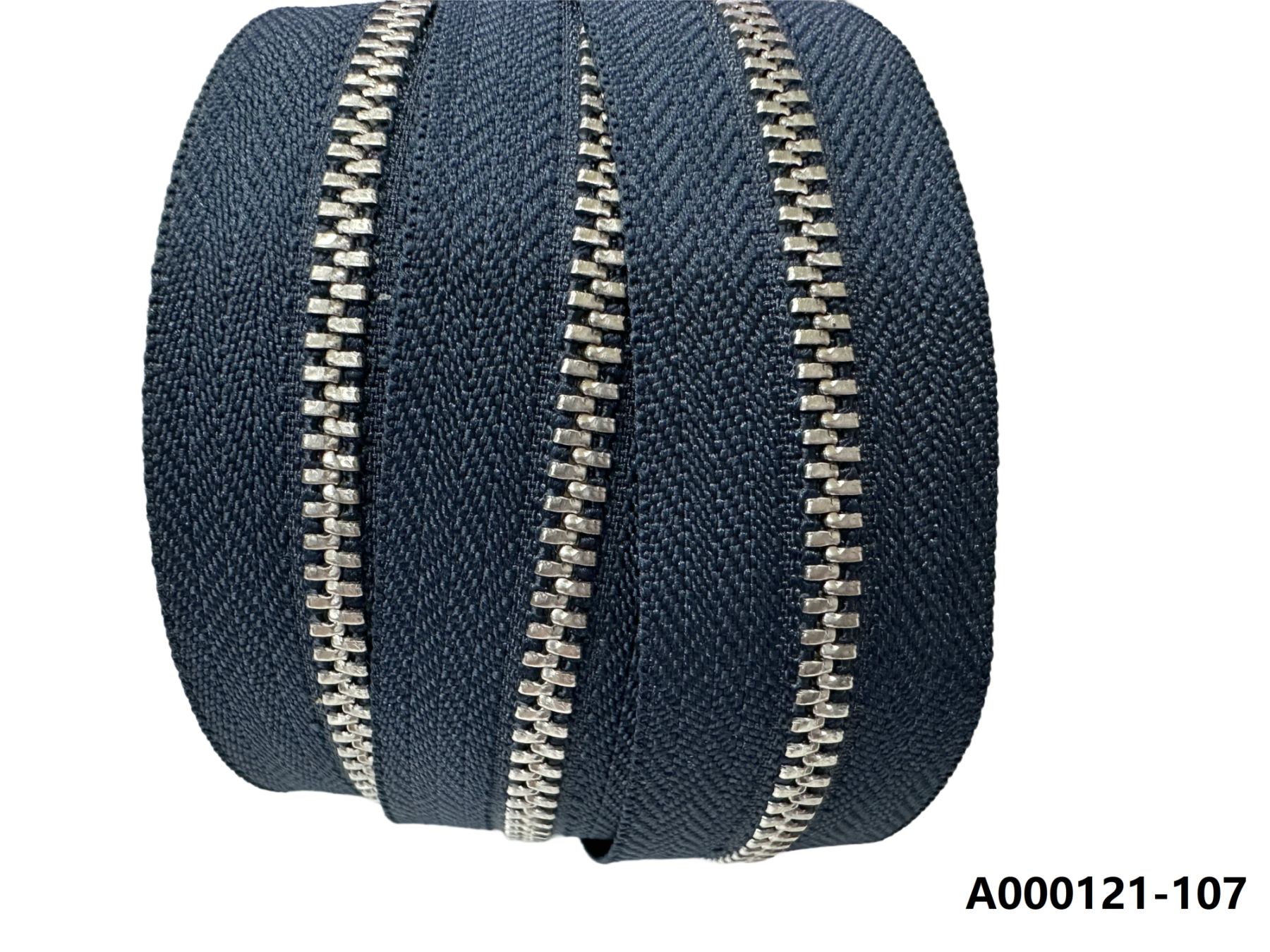 Customized 5# 8# 10# Metal Zippers Long Chain For Clothing Jeans Bags Plating Coil Nickel Brass Durable High Quality Zips Rolls