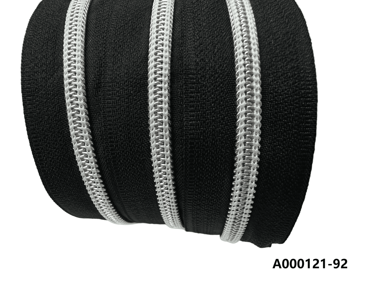 High Quality Nylon 5# plating color zipper in roll for shoes boots