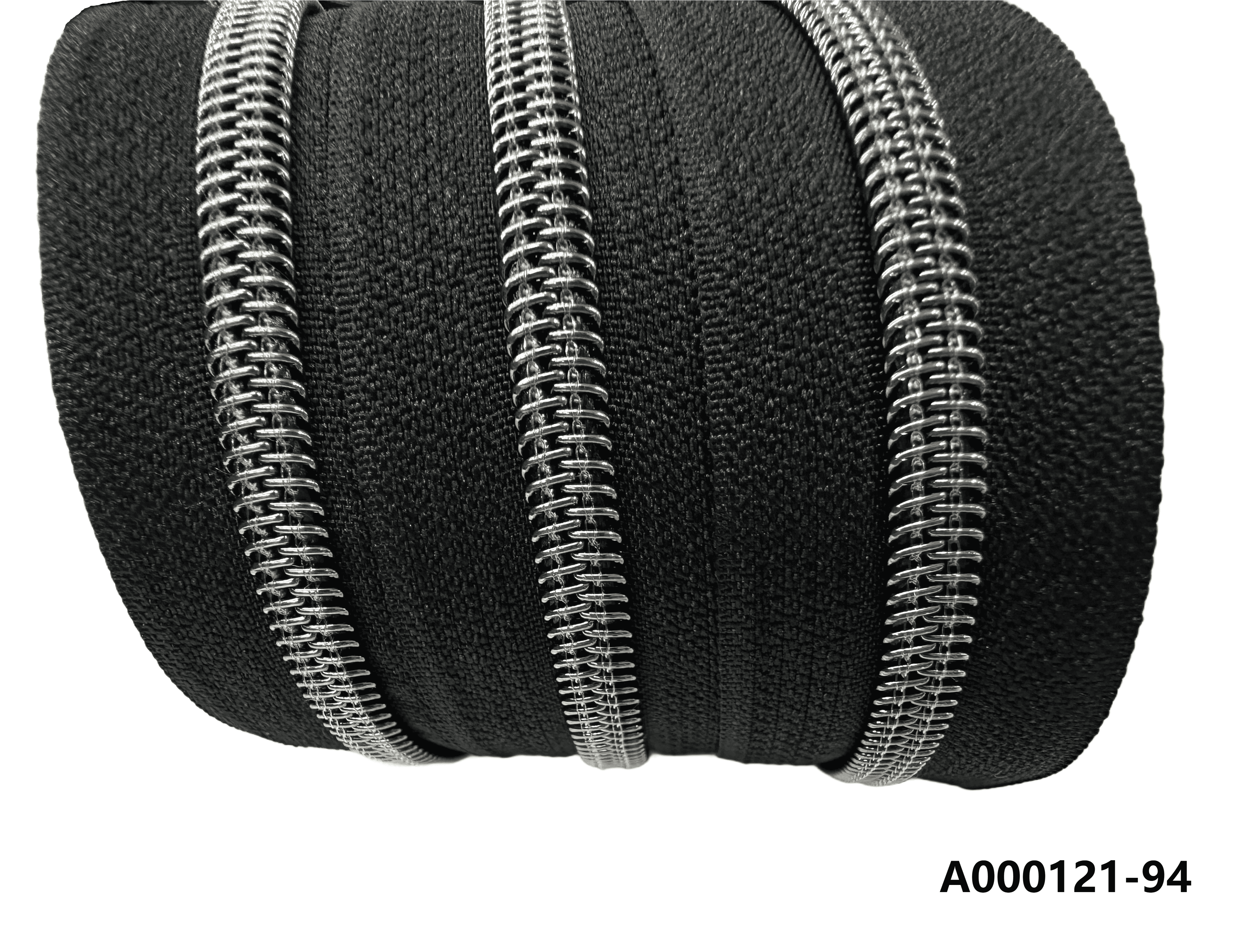 High Quality Nylon 5# plating color zipper in roll for shoes boots