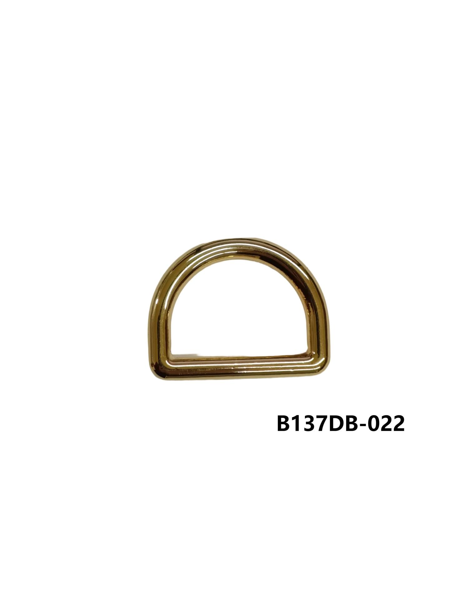 Wholesale Luggage Accessories D Ring Buckle for Woman Bags Handbag Purse Metal Logo Custom Bag Accessories D Buckle