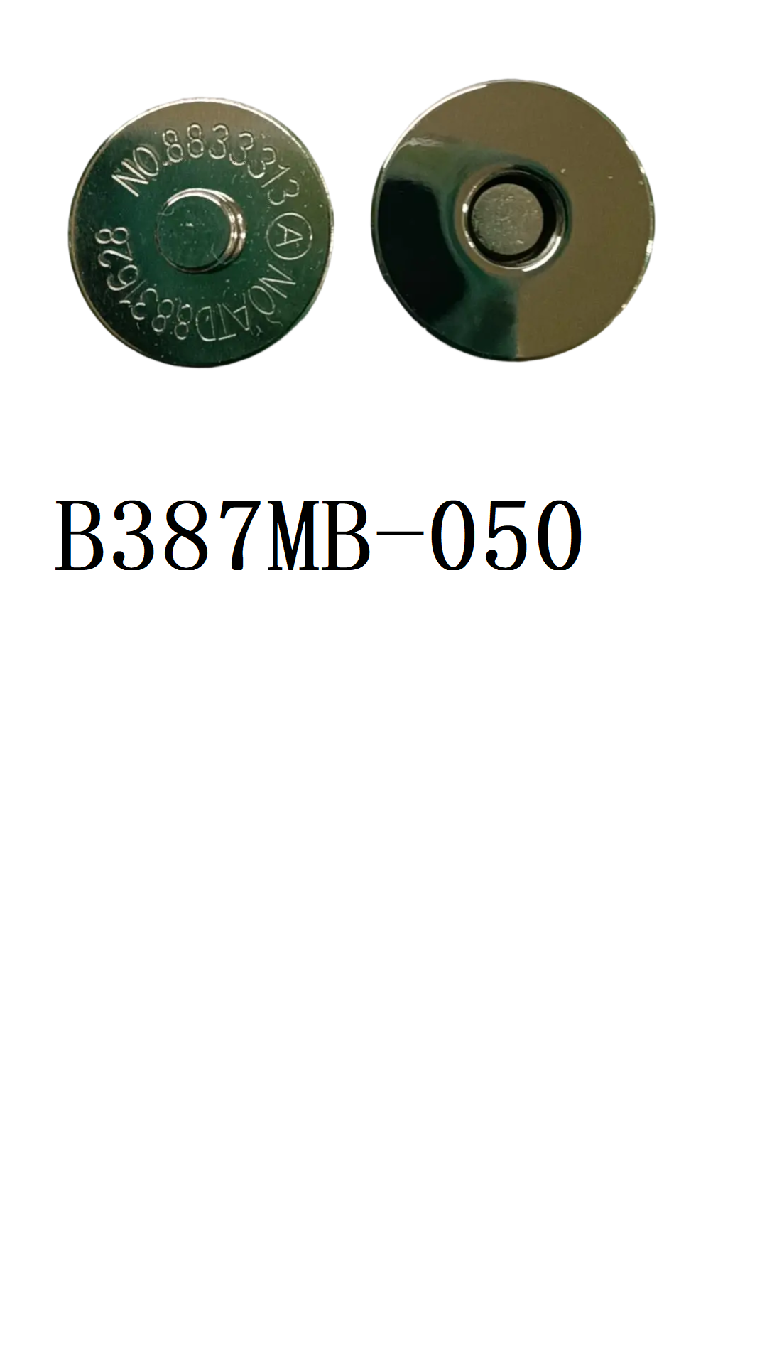hot sale double sided DIY handmade leather hardware bump nail magnetic button for lady bag magnetic button magnetic buckle