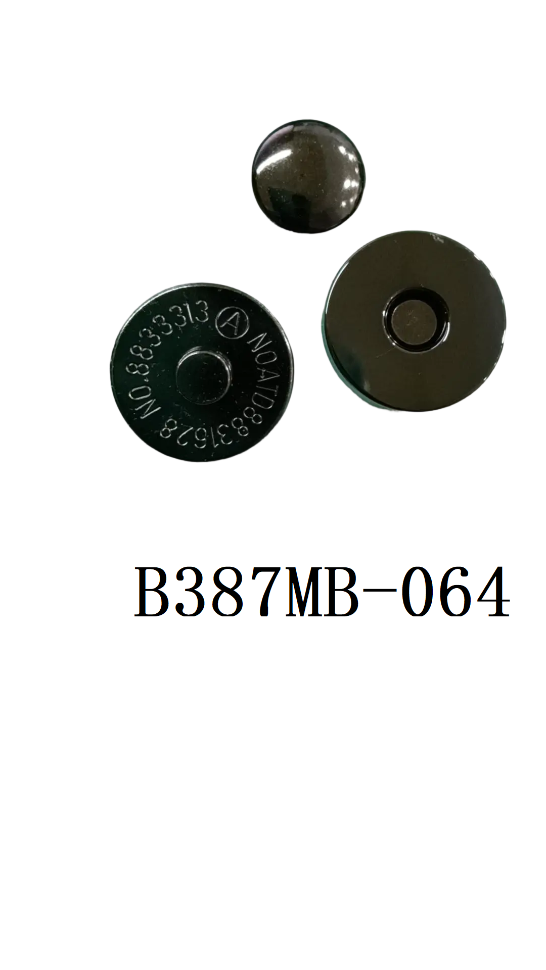 hot sale double sided DIY handmade leather hardware bump nail magnetic button for lady bag magnetic button magnetic buckle