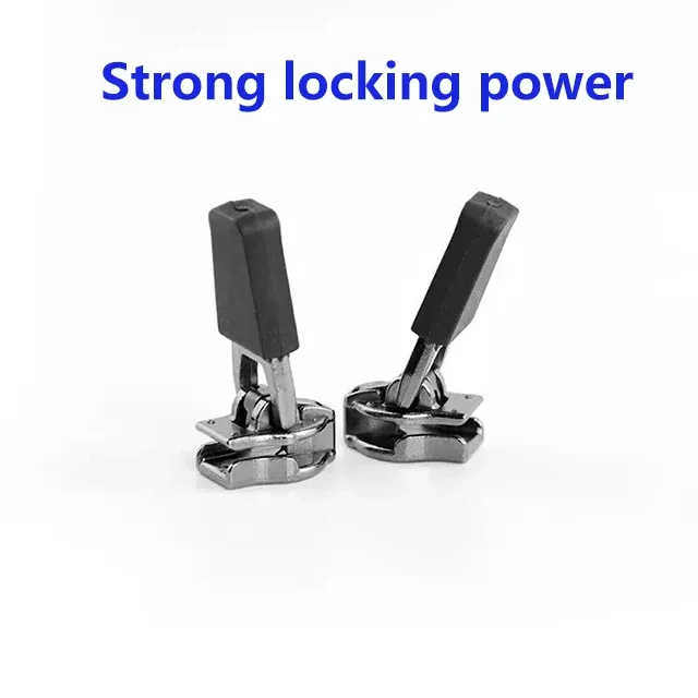 Custom Zipper Pull Head YG Slider Reversible Metal Slider PVC Rubber Puller For Clothing Bag Waterproof Zipper 4YG Slider Puller