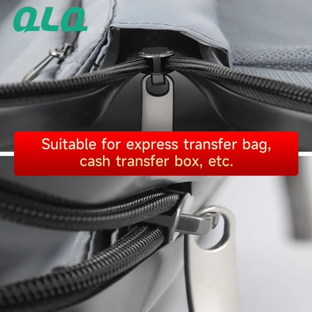 Explosion-Proof Zipper Rolls For High-Grade Luggage Double Chain Teeth New Style Safety Anti Theft Zips Two Layer Non-Breakable