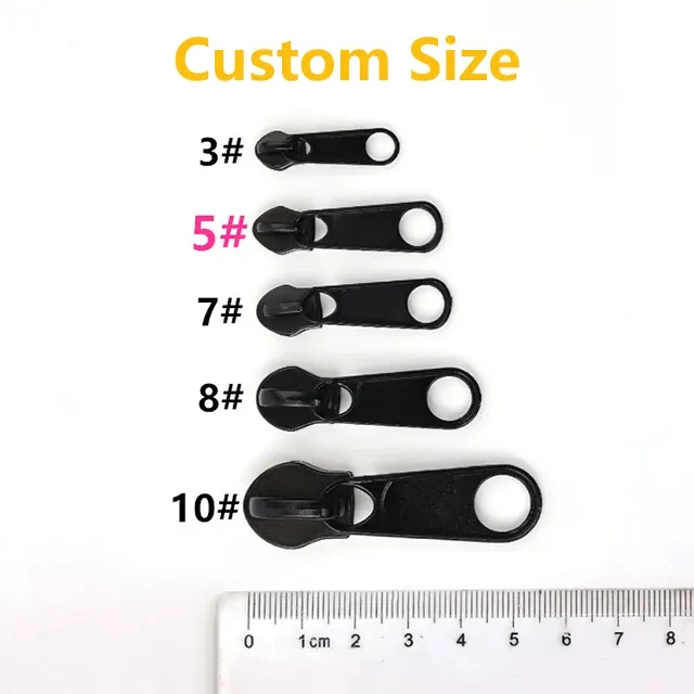 Versatile Zipper Slider Factory Wholesale Metal Zipper Slider For Clothing Bag Tent Zinc Metal Non Lock Zipper Slider Puller