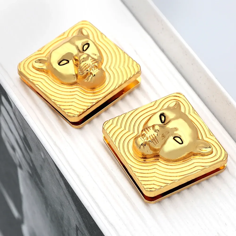 Hot sale custom logo Crochet Accessories For Bags die casting metal bag accessories decoration parts for bag making hardware