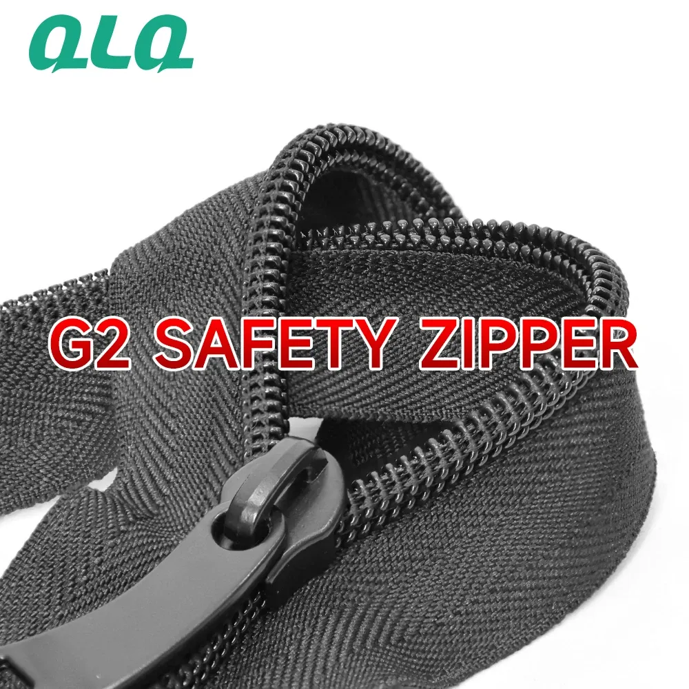 Explosion-Proof Zipper Rolls For High-Grade Luggage Double Chain Teeth New Style Safety Anti Theft Zips Two Layer Non-Breakable
