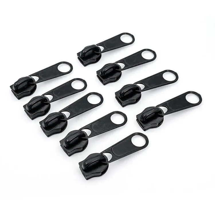 Versatile Zipper Slider Factory Wholesale Metal Zipper Slider For Clothing Bag Tent Zinc Metal Non Lock Zipper Slider Puller