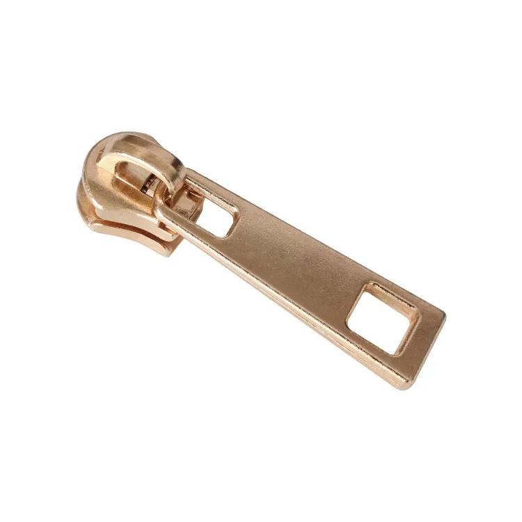 Custom Zipper Heads Size 5 Zipper Pull Colorful Movable Plating Zinc Alloy Slider For Bag Custom Logo Train Head Slider