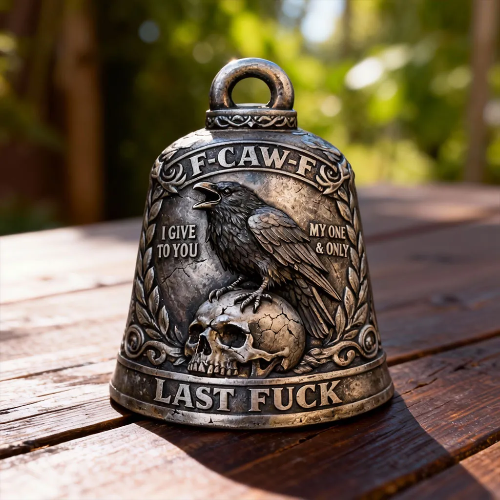 Funny “F-CAW-F” Motorcycle Bell
