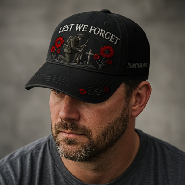 🌹Heroes Never Forgotten Remembrance Cap✝️ Keep Their Memory Alive