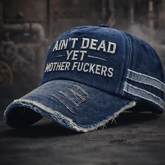 Ain't Dead Yet Vintage Trucker Cap