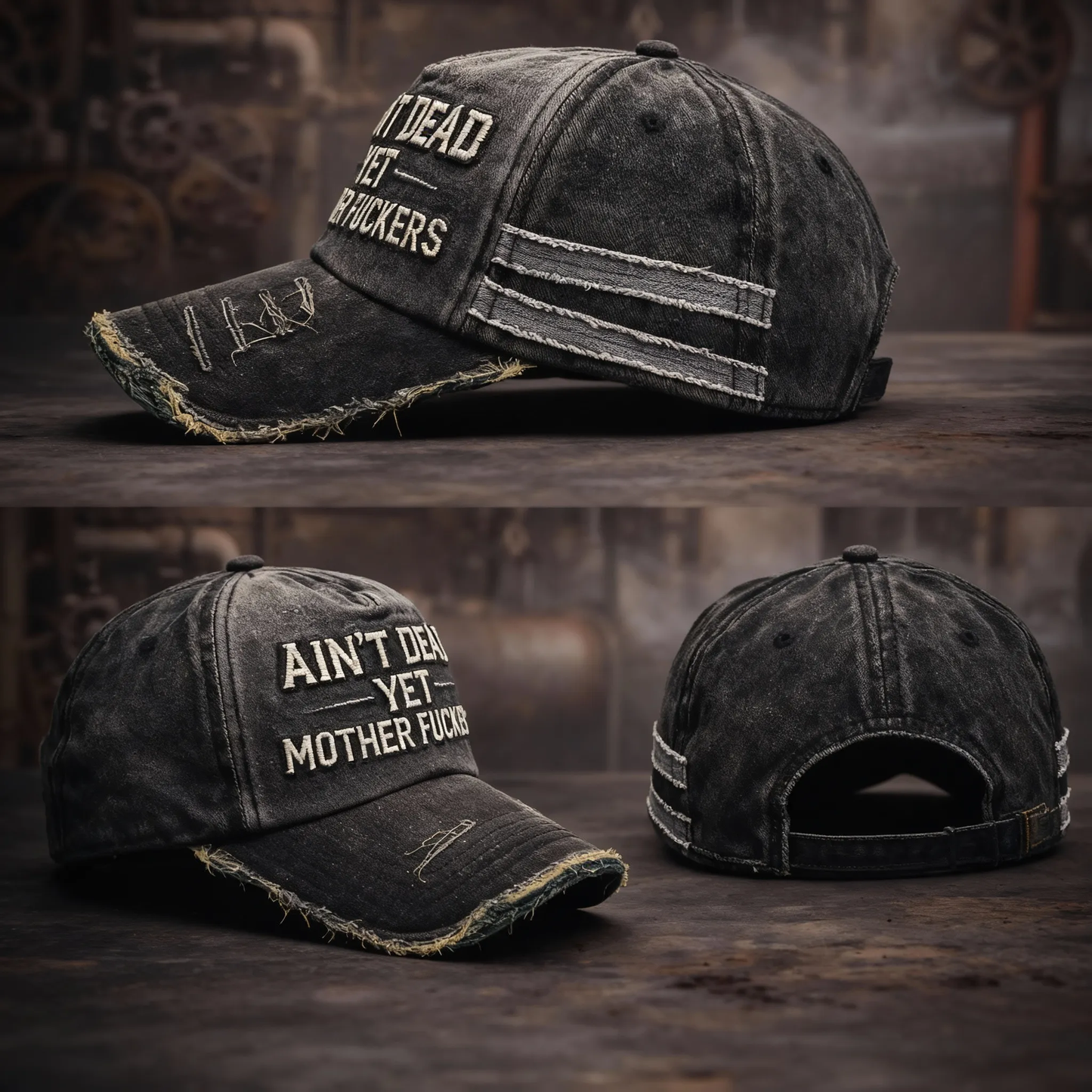 Ain't Dead Yet Vintage Trucker Cap