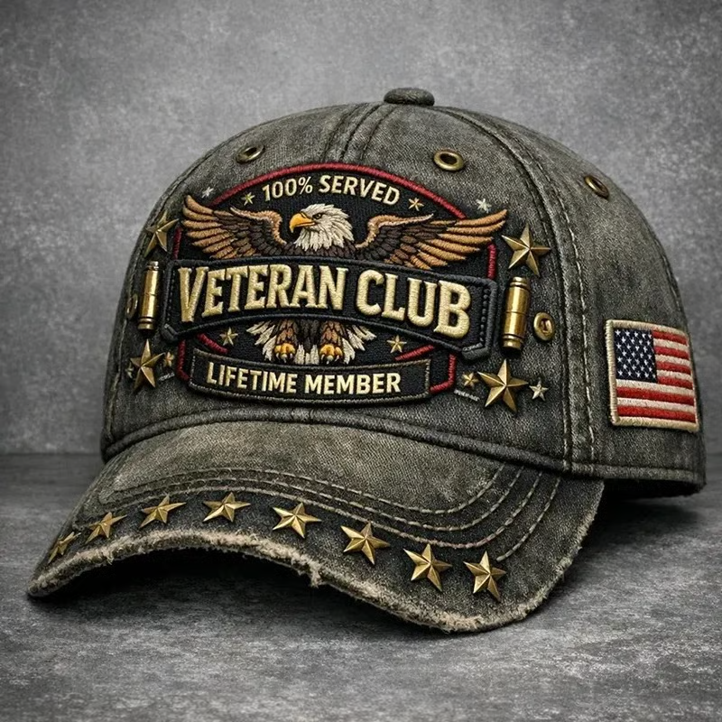 2026 New Year Hot Sale 49% OFF🔥Veteran Pride Club Hat 🇺🇸