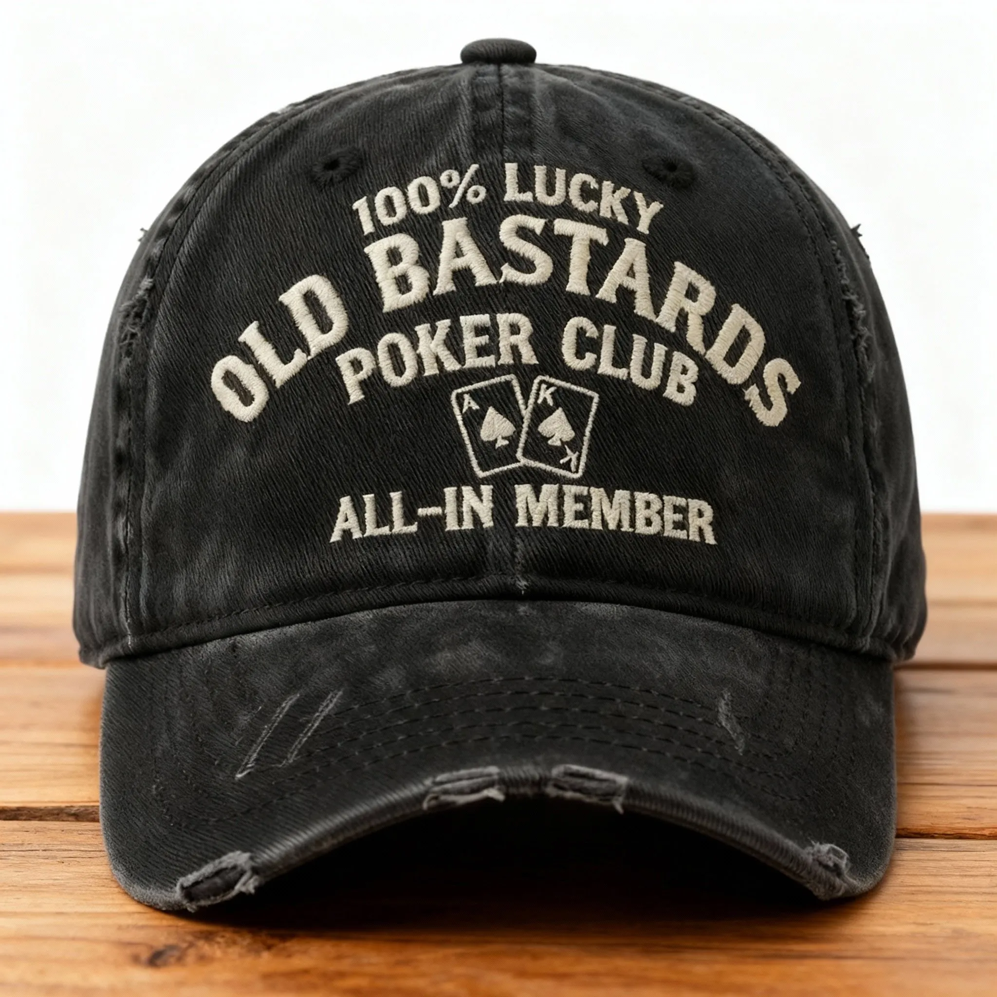 ⚡ Black Friday 24H Flash Sale-OLD BASTARDS POKER CLUB CAP