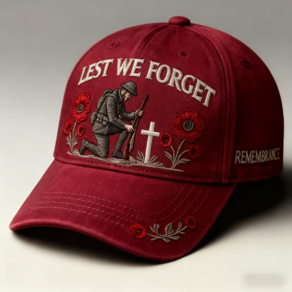 🌹Heroes Never Forgotten Remembrance Cap✝️ Keep Their Memory Alive