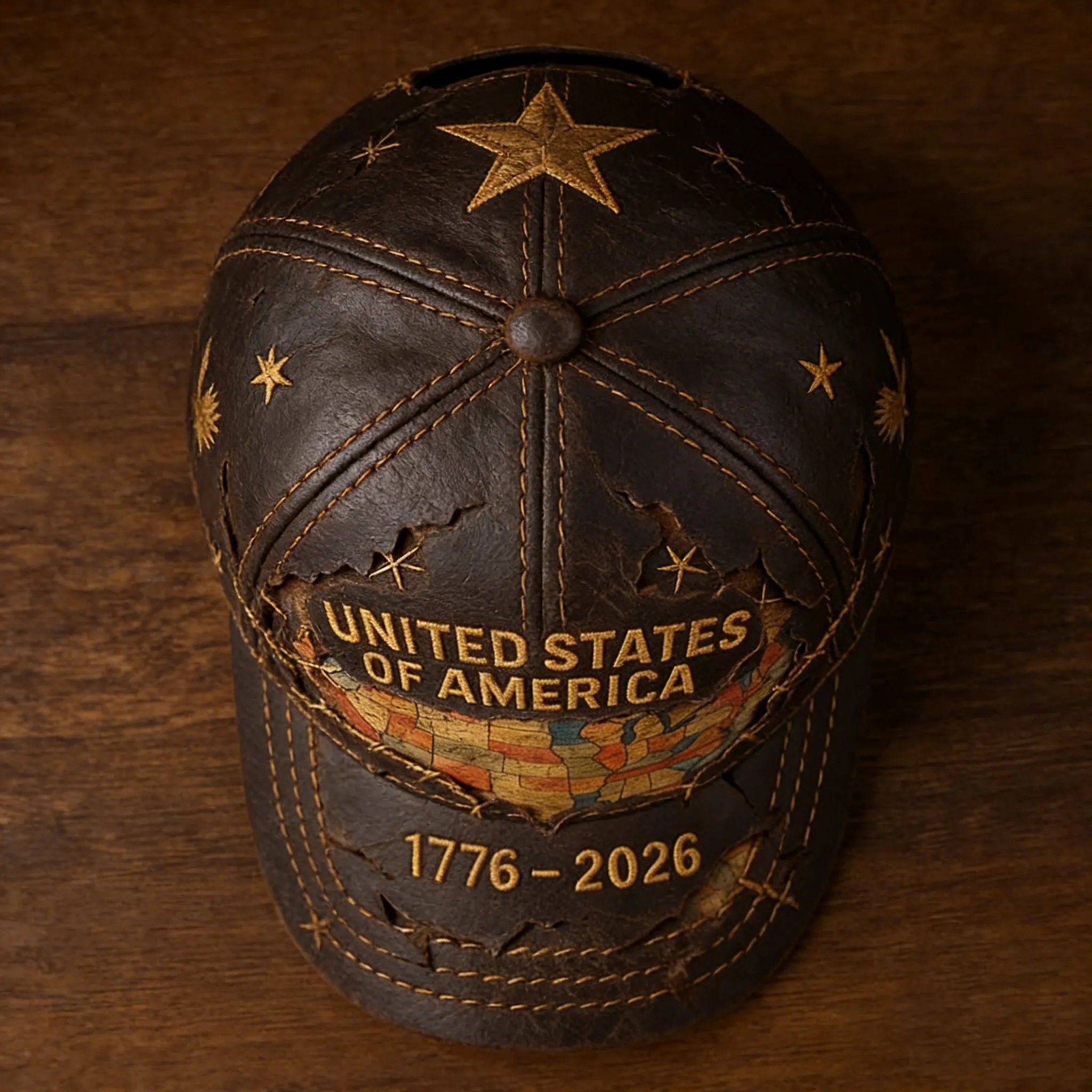 US 250th Anniversary Printed Casual Hat