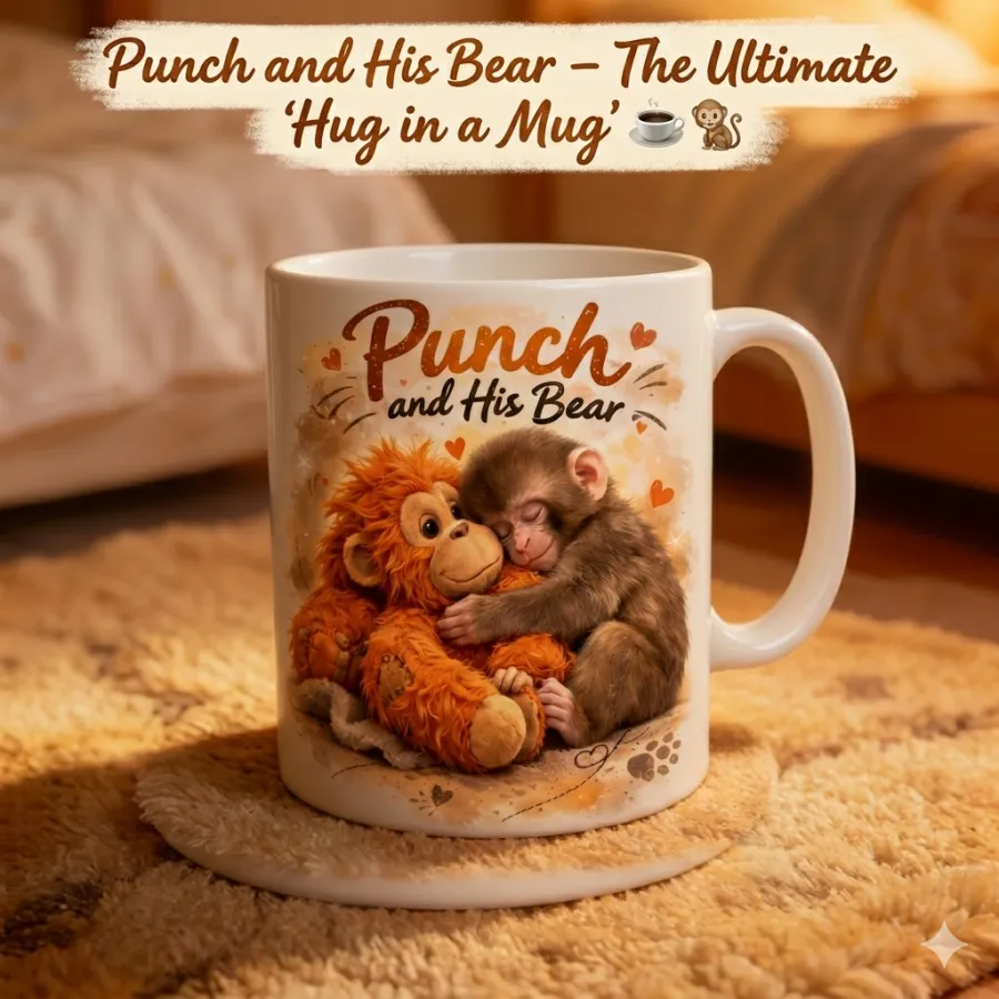 Punch and His Bear – The Ultimate "Hug in a Mug"
