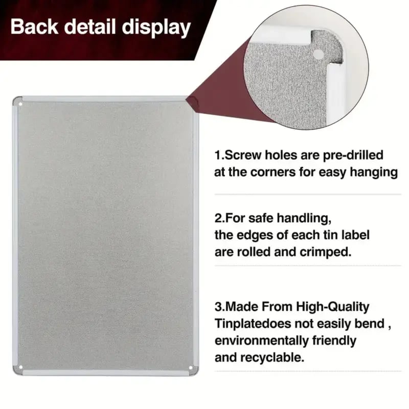 🔥LAST DAY 50% OFF - 🎯Dad's Shit List Vintage Tin Sign – The Ultimate Funny Dad Gift & Garage Decor!🛠️