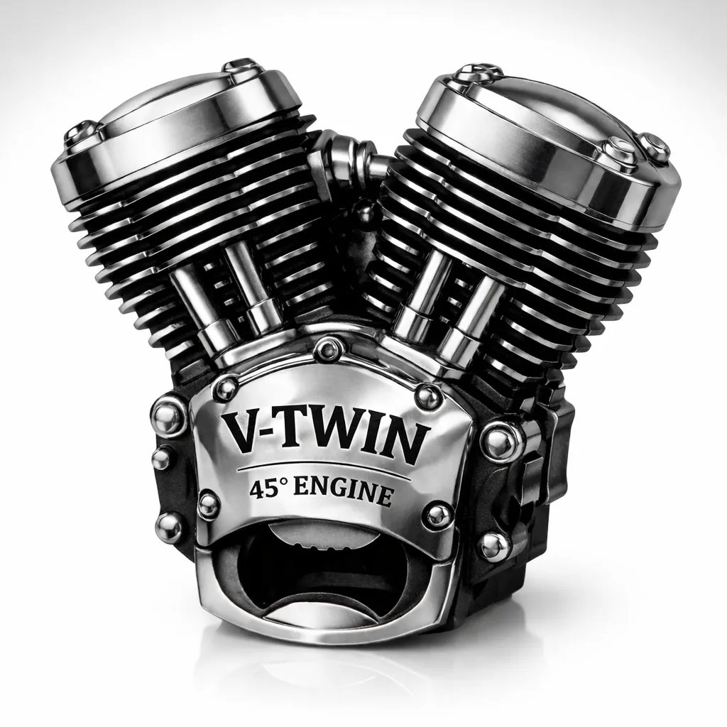 V-Twin Engine Bottle Opener