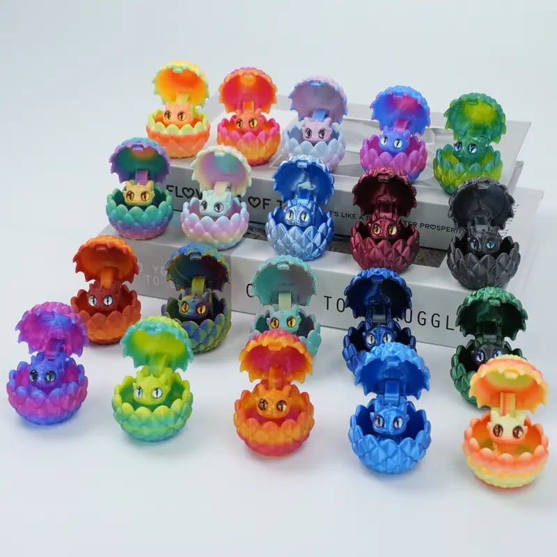 ❤️Your Sky Companions: 20-Piece Mini Dragon Egg Surprise Set✨🐉