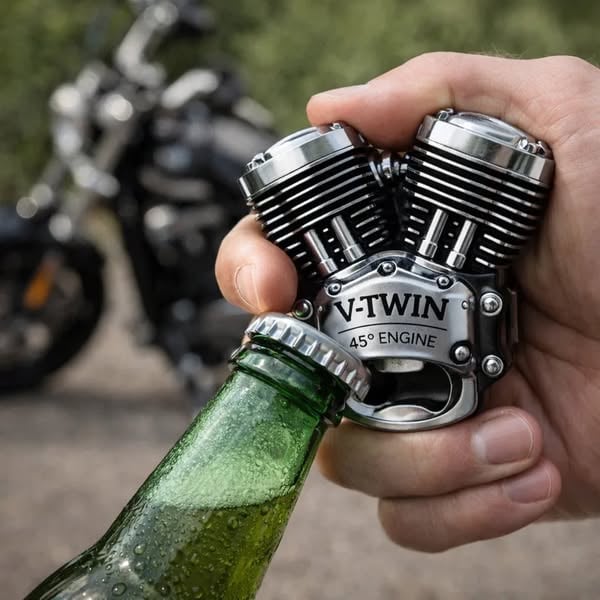 V-Twin Engine Bottle Opener