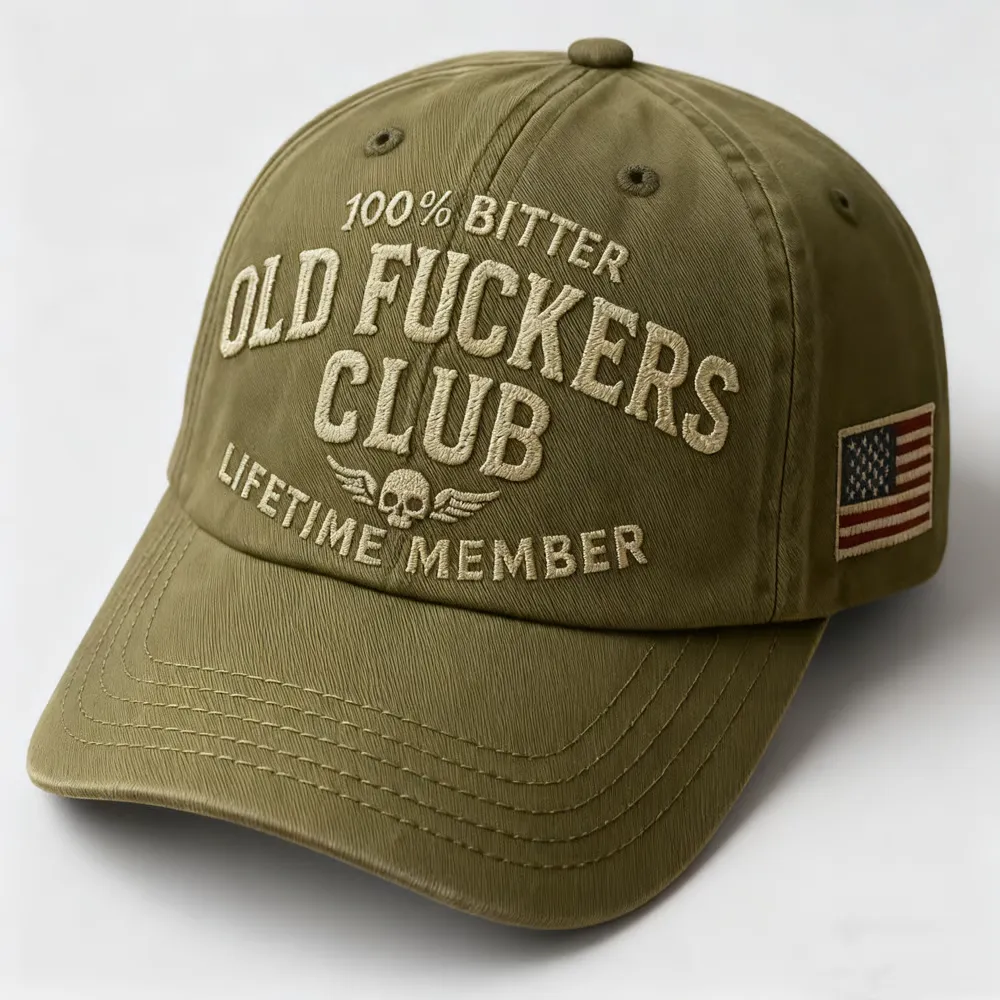 Old F*ckers Club-Vintage Baseball Cap
