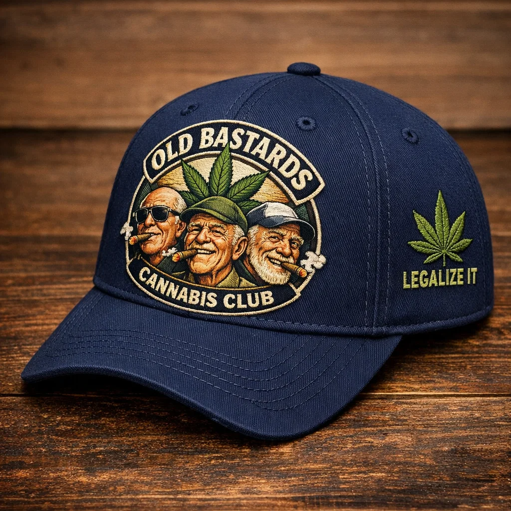 🌿Old Bastards Cannabis Club Cap 😎
