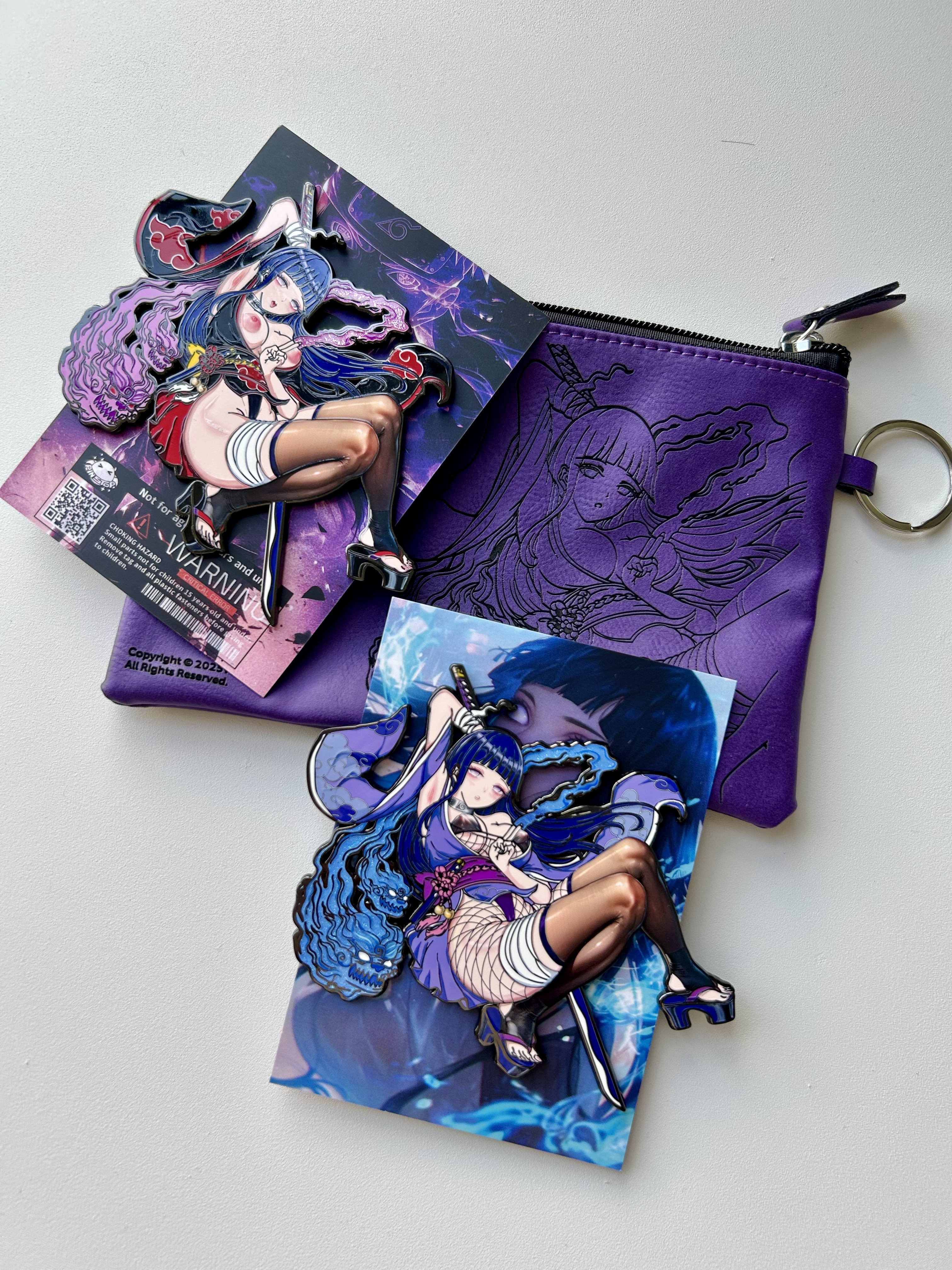 Naruto Hyuuga Hinata Enamel Pin