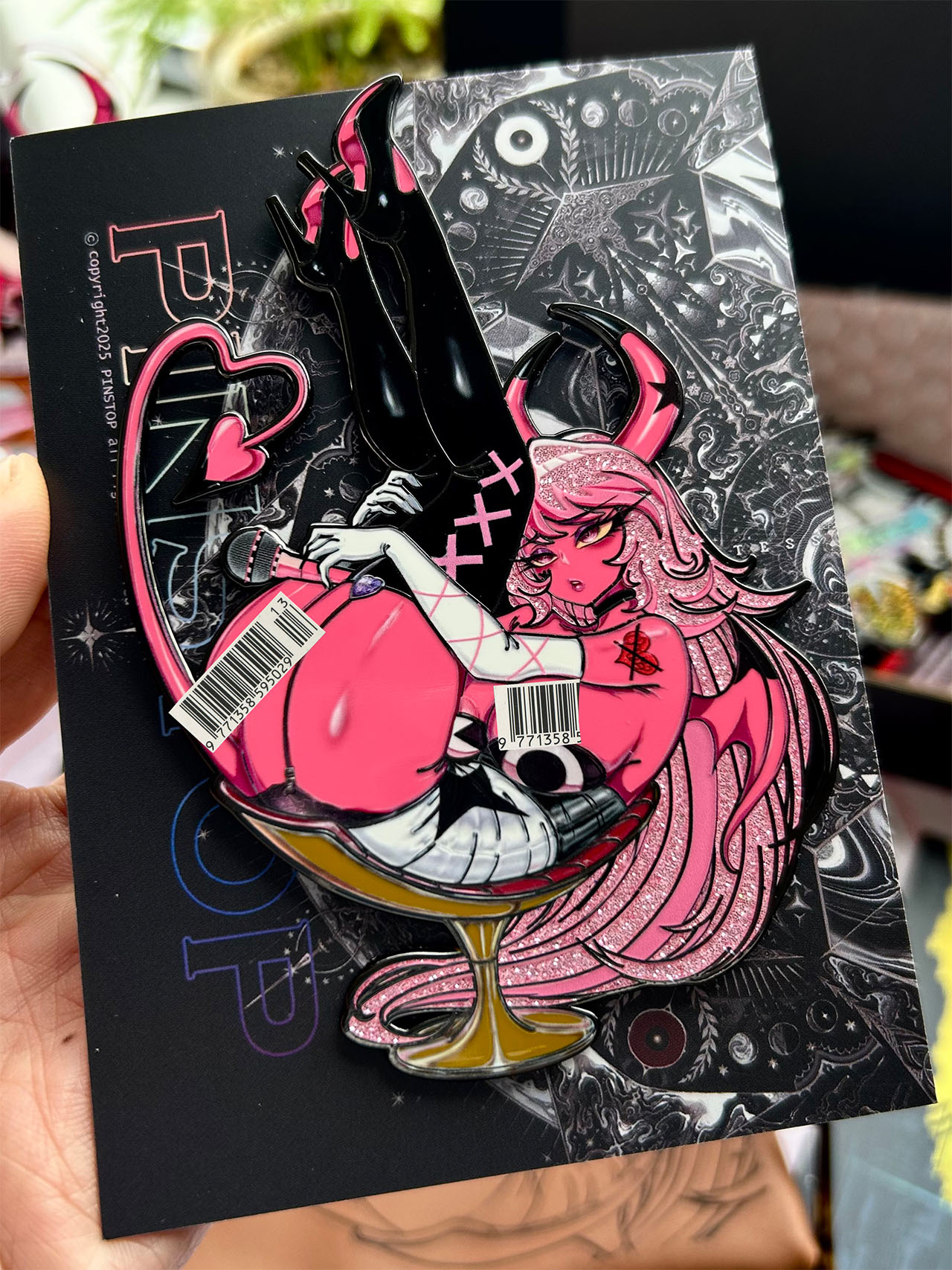 Verosika Mayday Enamel Pin