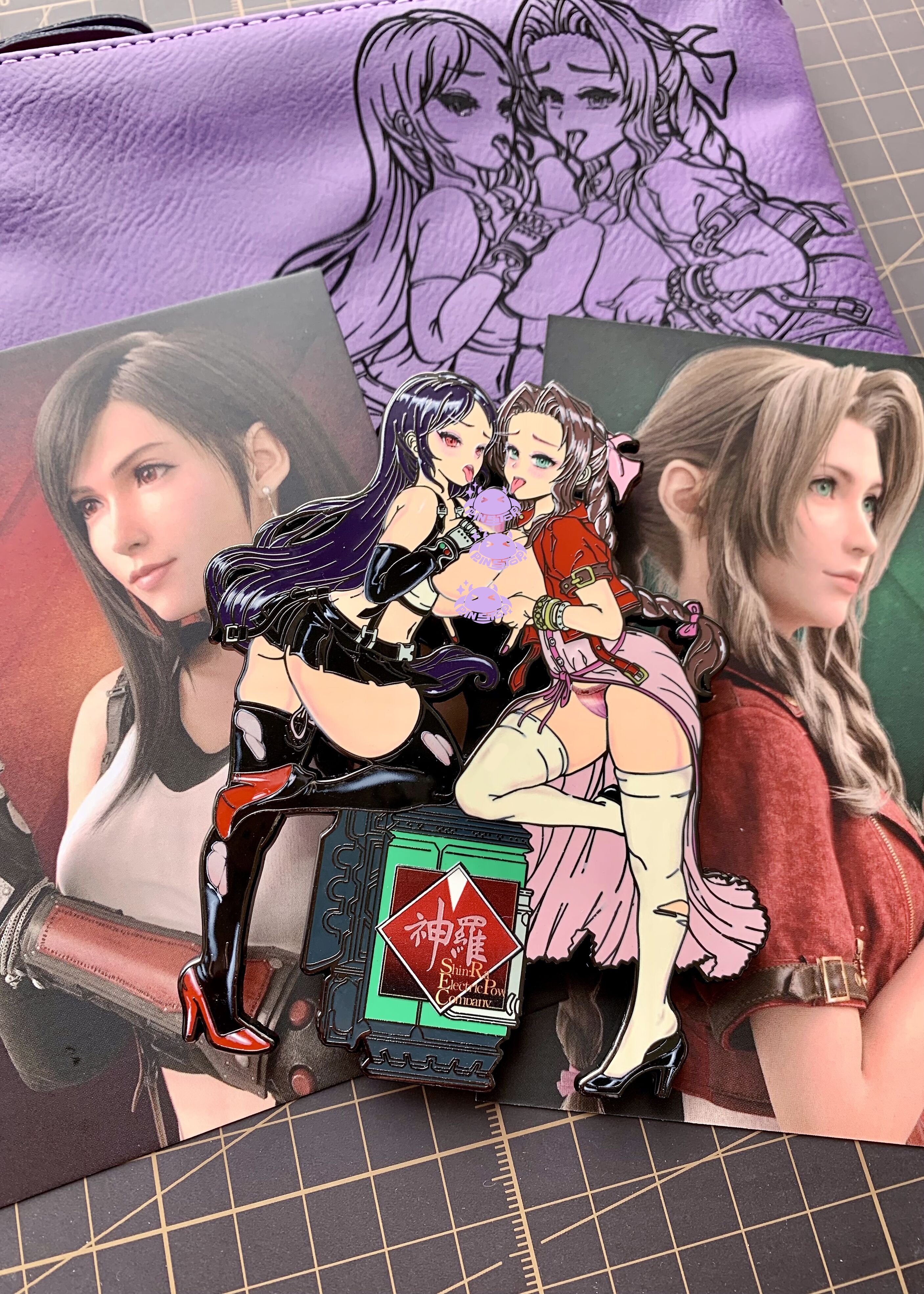 T.A Final Fantasy Enamel Pin