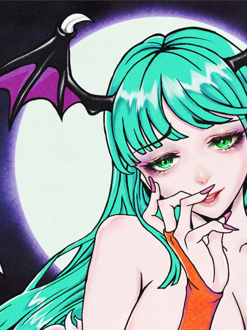 Morrigan Enamel Pin[Pre-Order]