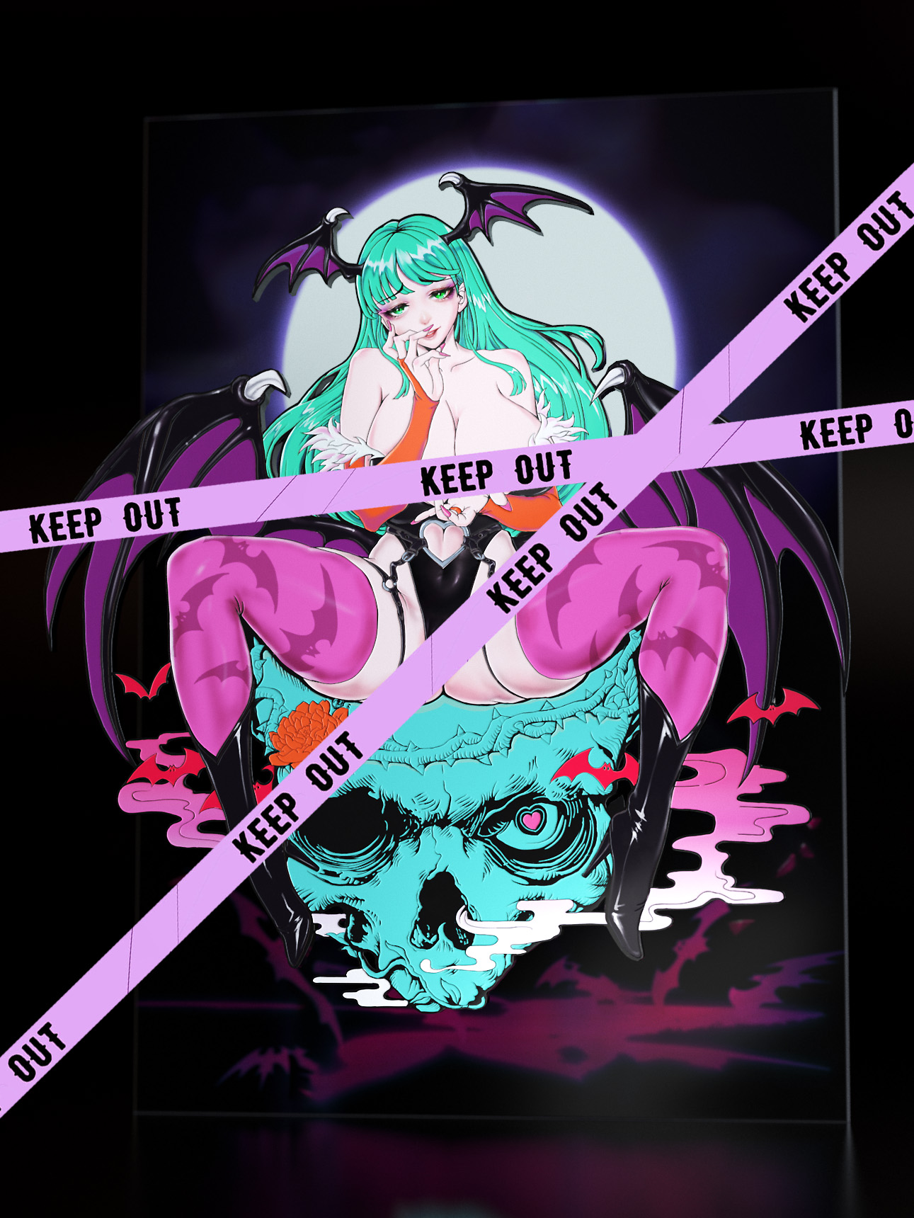 Morrigan Enamel Pin[Pre-Order]