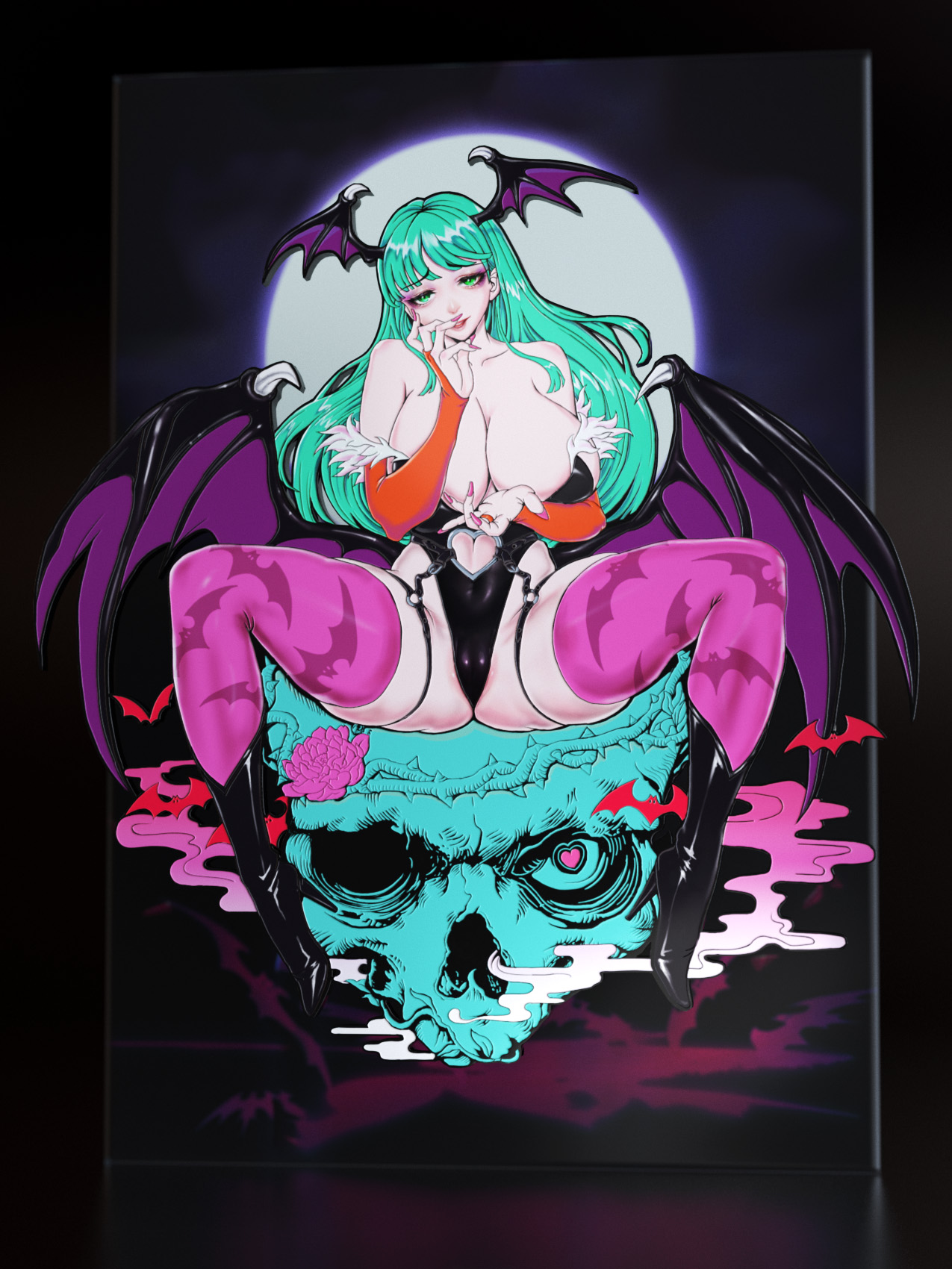 Morrigan Enamel Pin[Pre-Order]