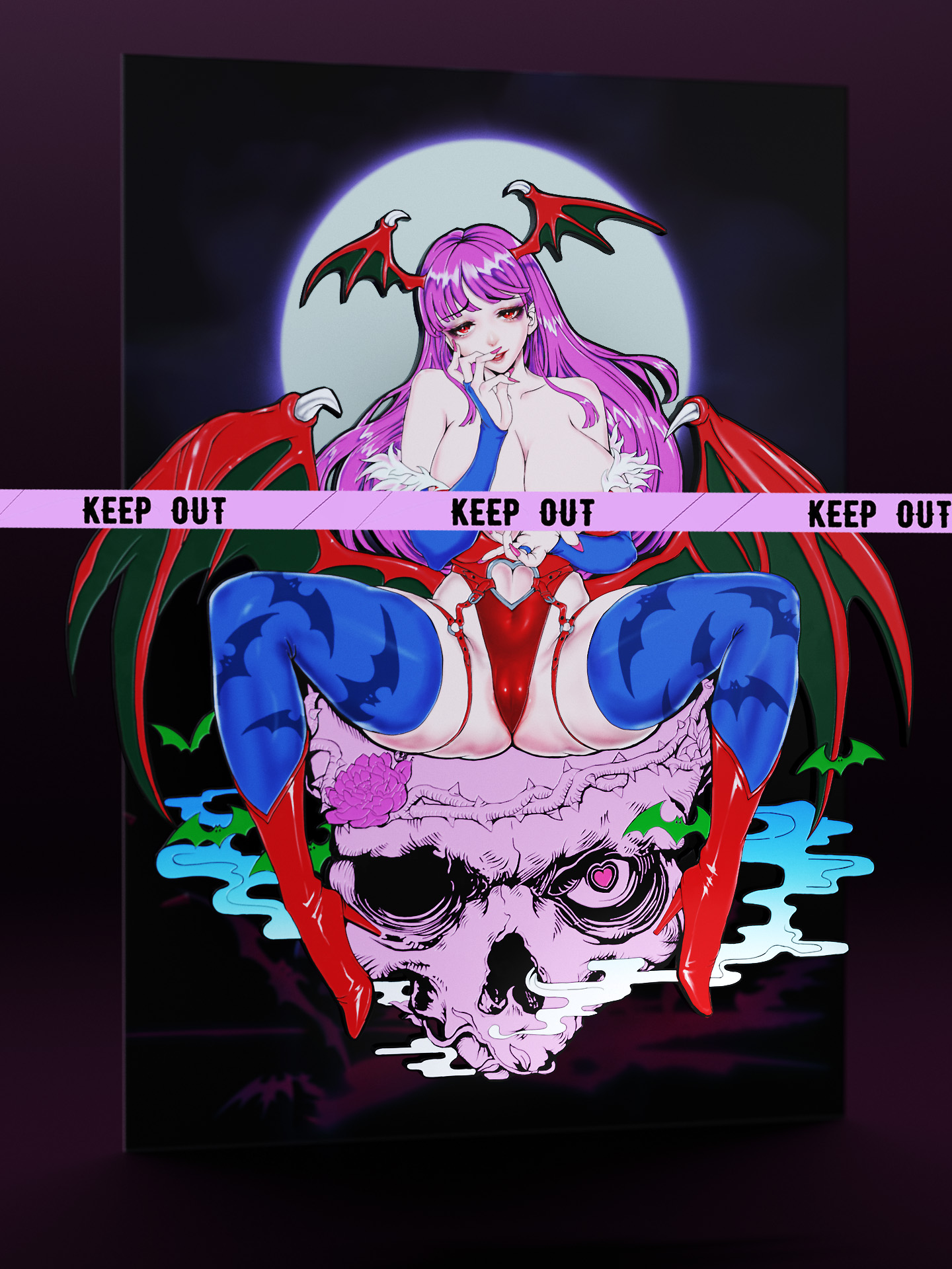 Morrigan Enamel Pin[Pre-Order]