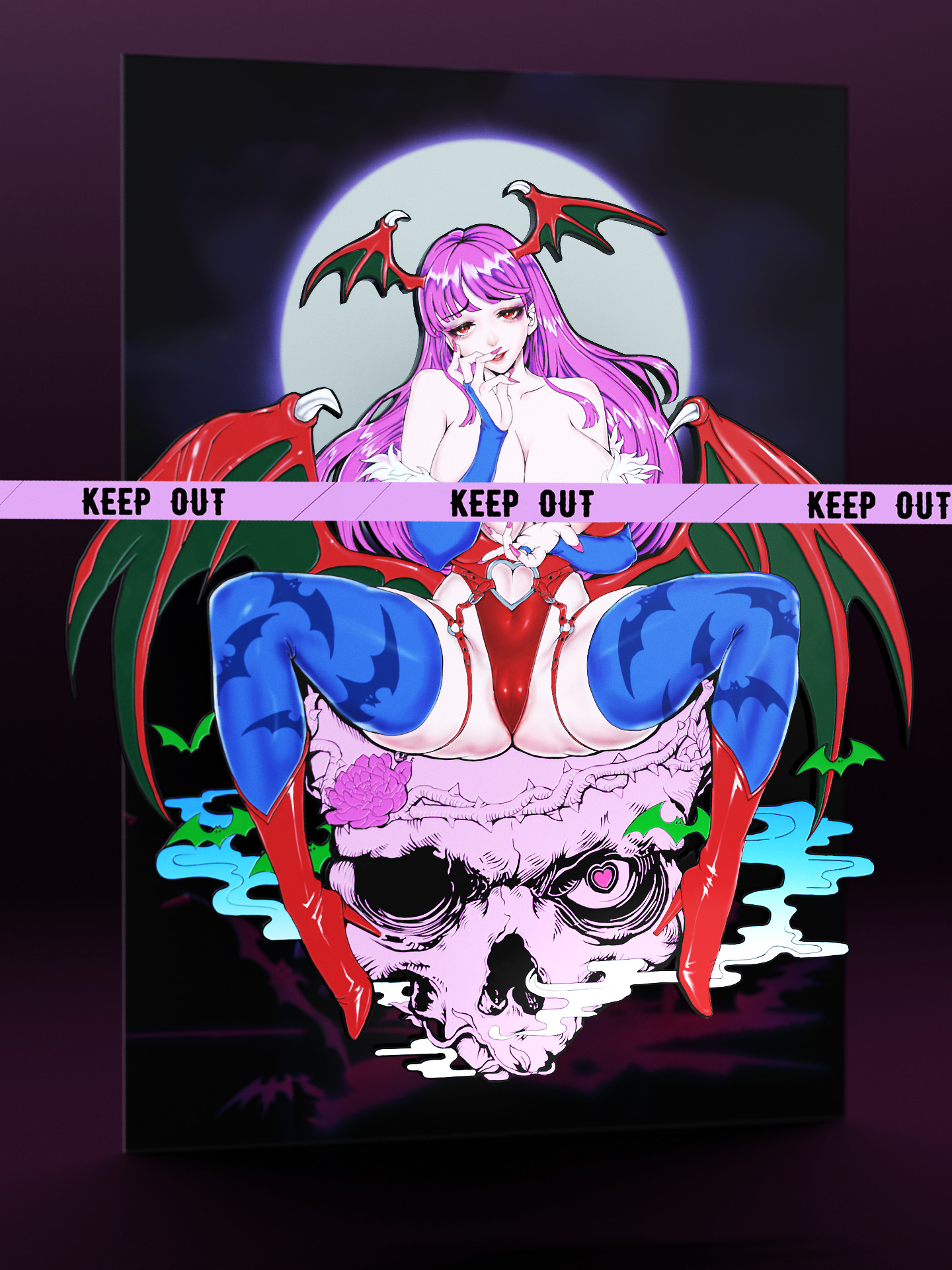 Morrigan Enamel Pin[Pre-Order]