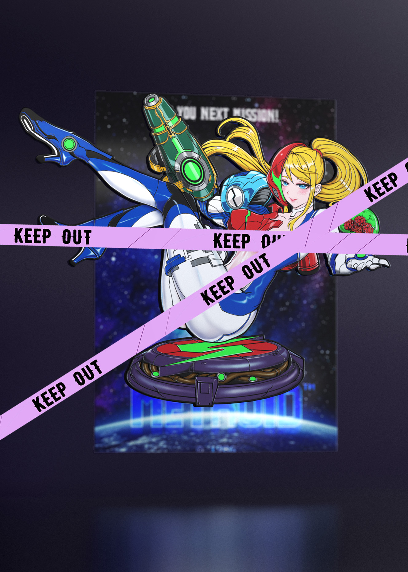 [Pre-Order] Samus Enamel Pin