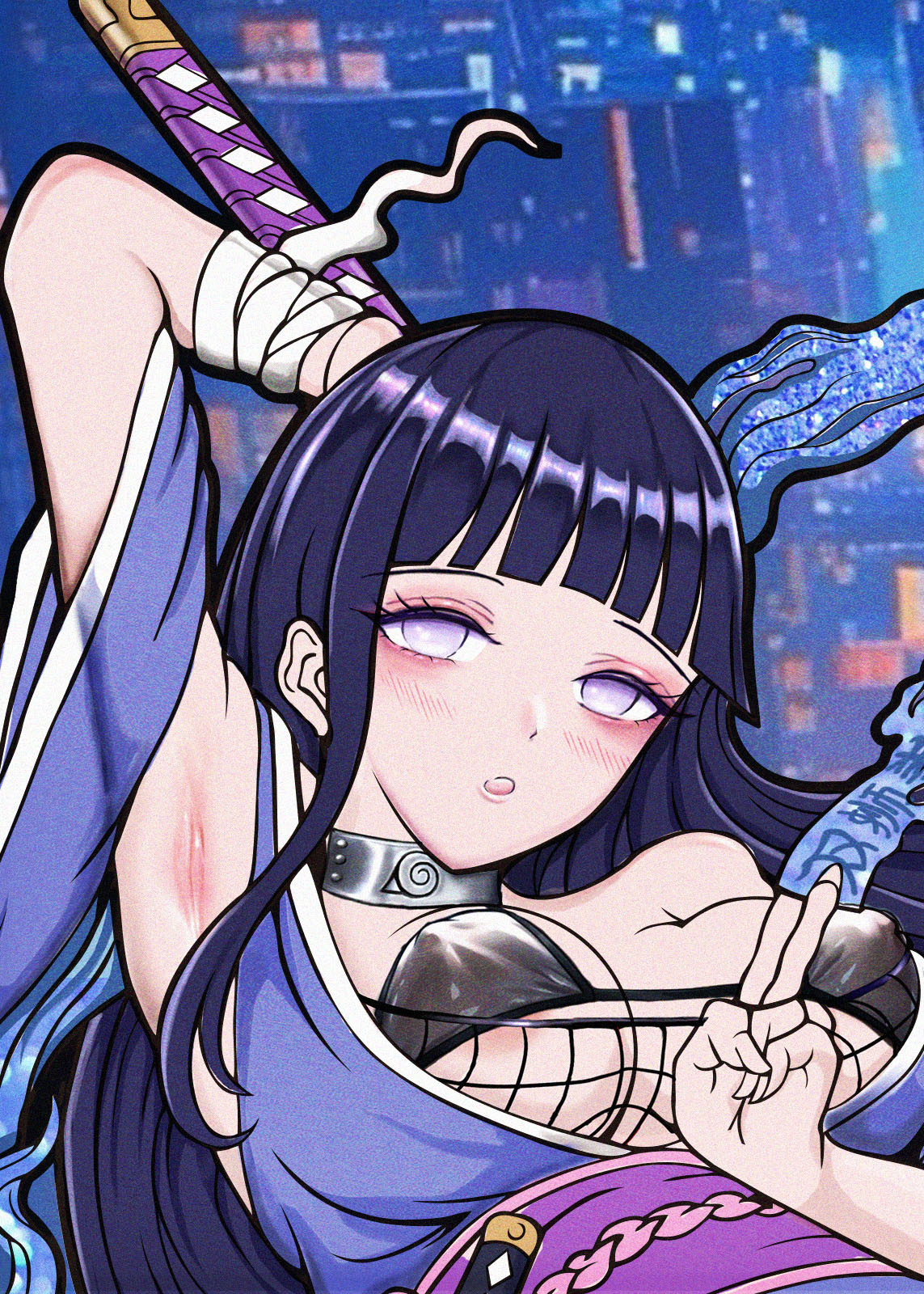 Naruto Hyuuga Hinata Enamel Pin (pre-order)