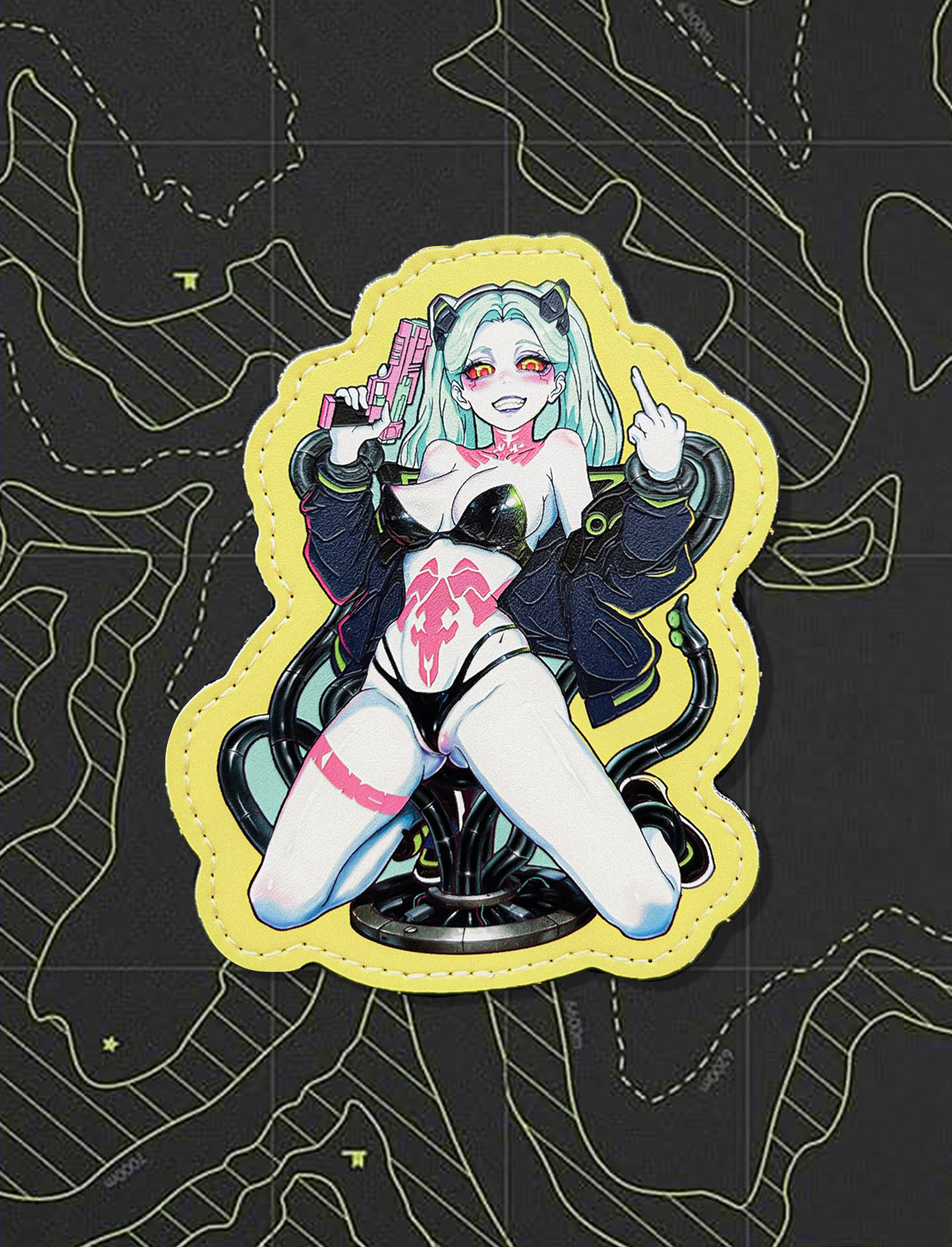 Rebecca Leather Patch 
