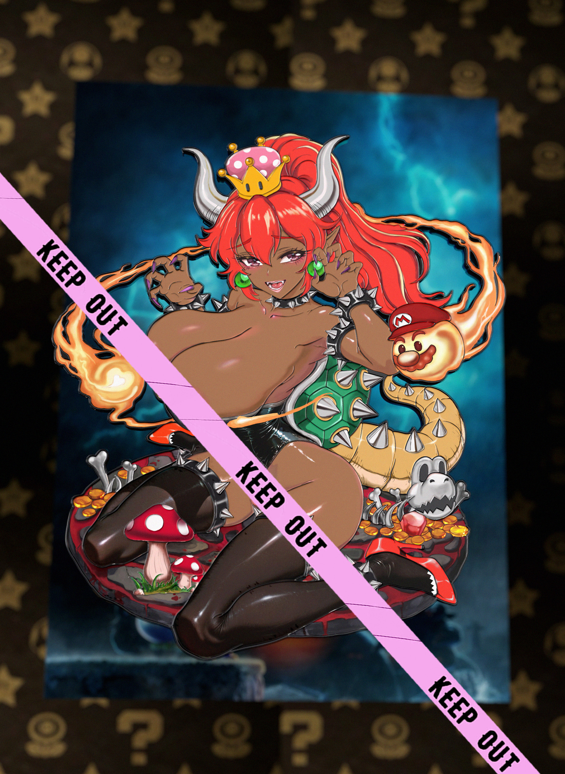 Bowsette  Enamel Pin [PRE-ORDER]