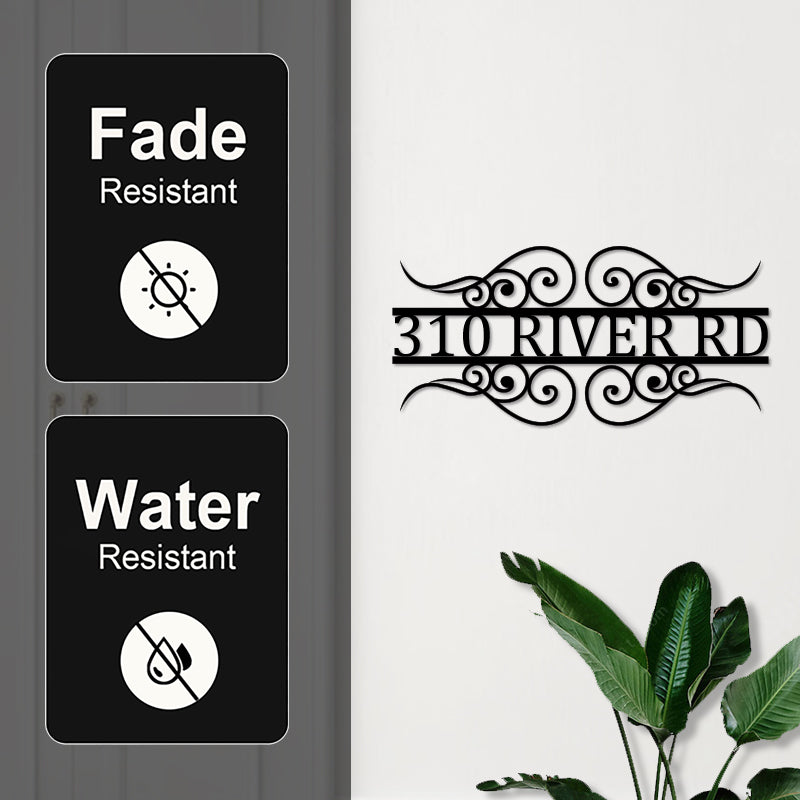 💕Personalized Address Metal Sign House Numbers for Housewarming Gift🎁【Buy 2 Free Shipping】