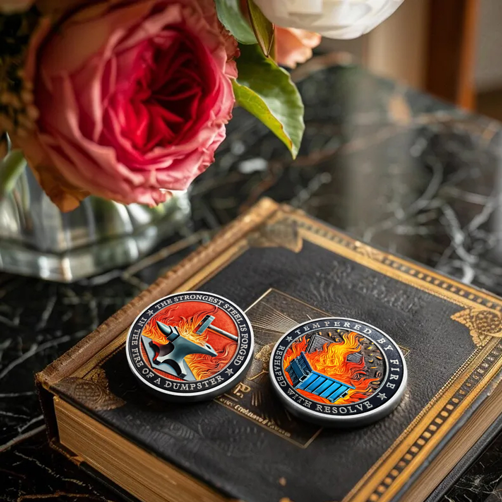 Dumpster Fire Challenge Coin XIX